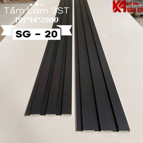 Tấm Ốp Tường Lam 3 Sóng Thấp SG-20